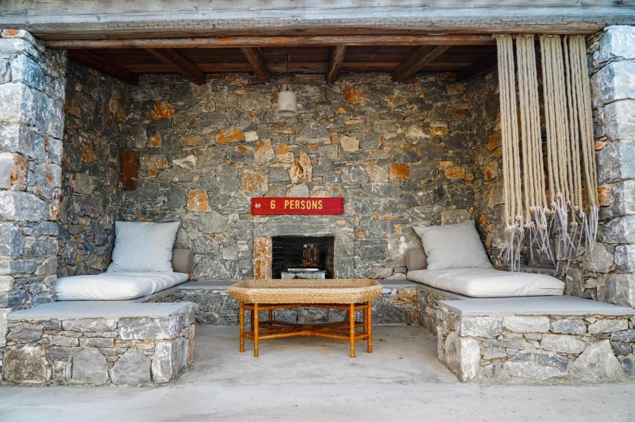 Villa Lithos Кімі Екстер'єр фото