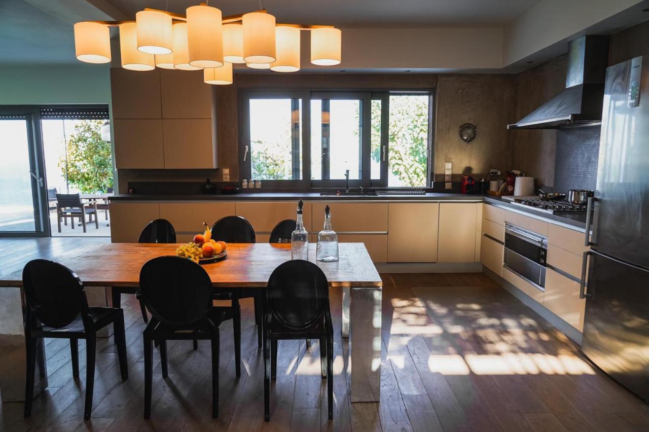 Villa Lithos Кімі Екстер'єр фото